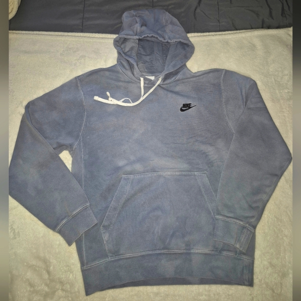 Nike Blue Tye-dyed Hoodie